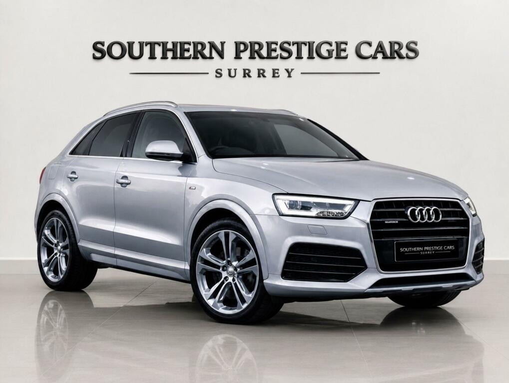 Audi Q3 2.0 Tdi S Line Plus S Tronic Quattro Euro 6 Ss Silver