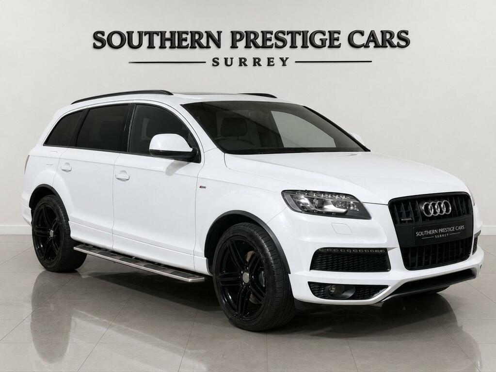 Audi Q7 3.0 Tdi V6 S Line Plus Tiptronic Quattro Euro 5 S White