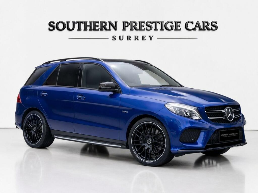 Mercedes-Benz GLE Class 3.0 Gle43 V6 Amg Premium G-tronic 4Matic Euro 6 Blue