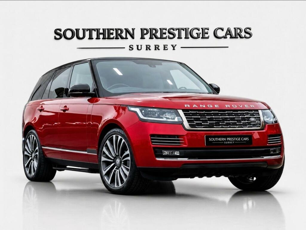 Land Rover Range Rover 5.0 V8 4Wd Euro 5 Ss Red