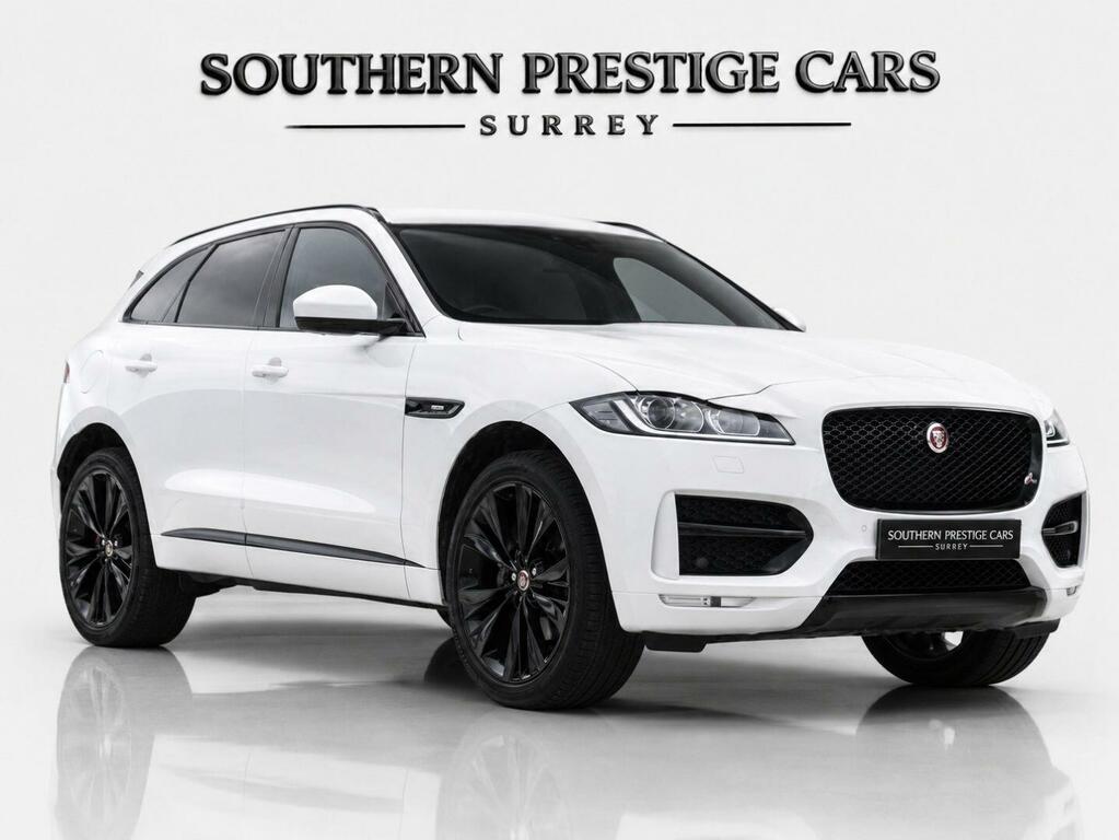Jaguar F-Pace 2.0 D180 R-sport Black Edition Awd Euro 6 S White