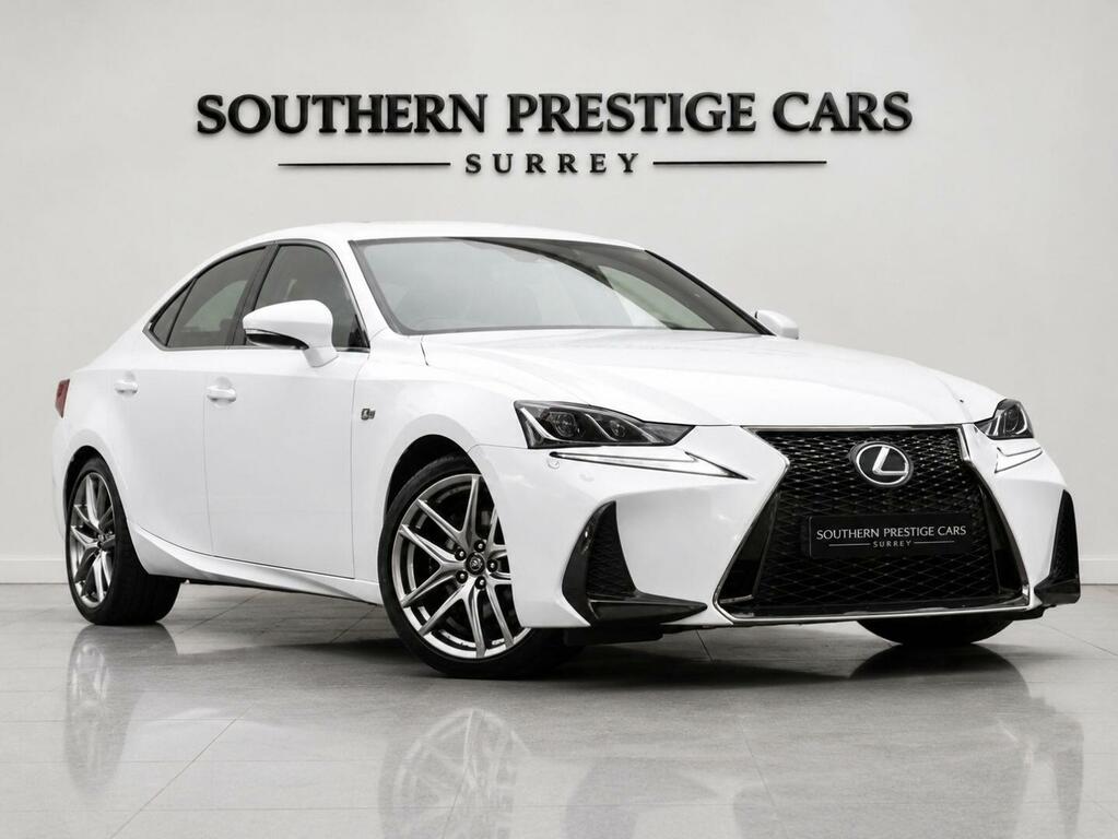 Lexus IS 2.5 300H F Sport E-cvt Euro 6 Ss White