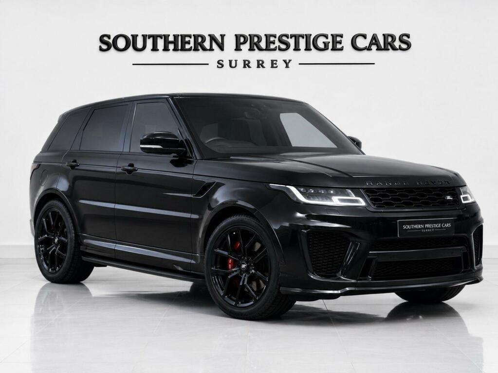 Land Rover Range Rover Sport 5.0 P575 V8 Svr 4Wd Euro 6 Ss S8KNP Black