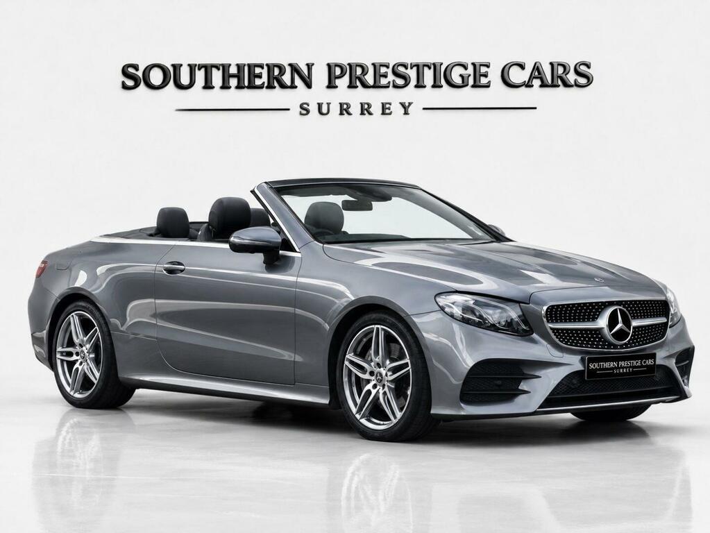 Mercedes-Benz E Class 2.0 E220d Amg Line Premium Cabriolet G-tronic E Grey