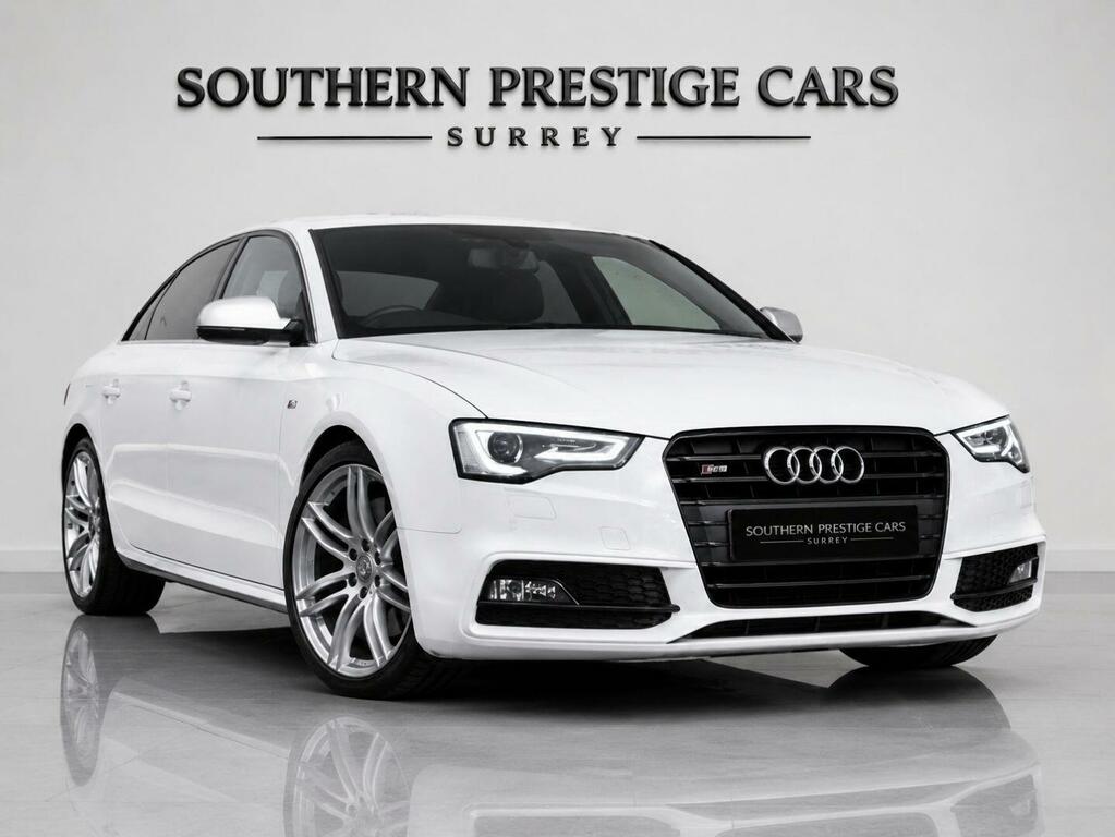 Audi S5 3.0 Tfsi V6 Black Edition Sportback S Tronic Quatt White