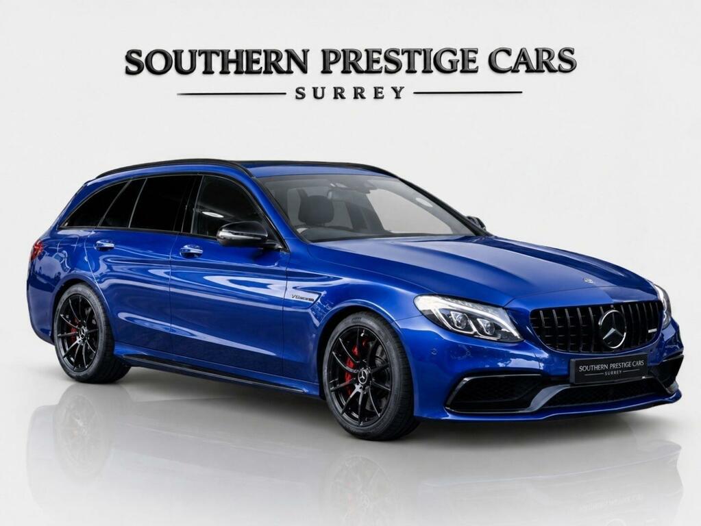 Mercedes-Benz C Class 4.0 C63 V8 Biturbo Amg Premium Spds Mct Euro 6 Blue
