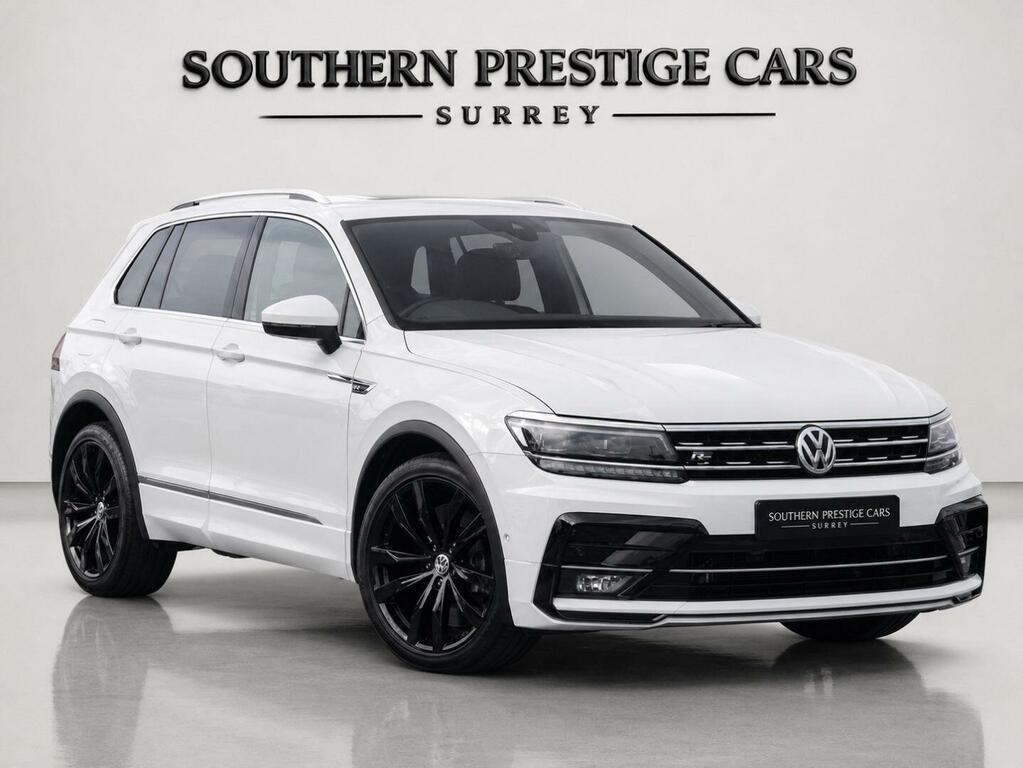 Volkswagen Tiguan 2.0 Tdi R-line Tech Dsg Euro 6 Ss White