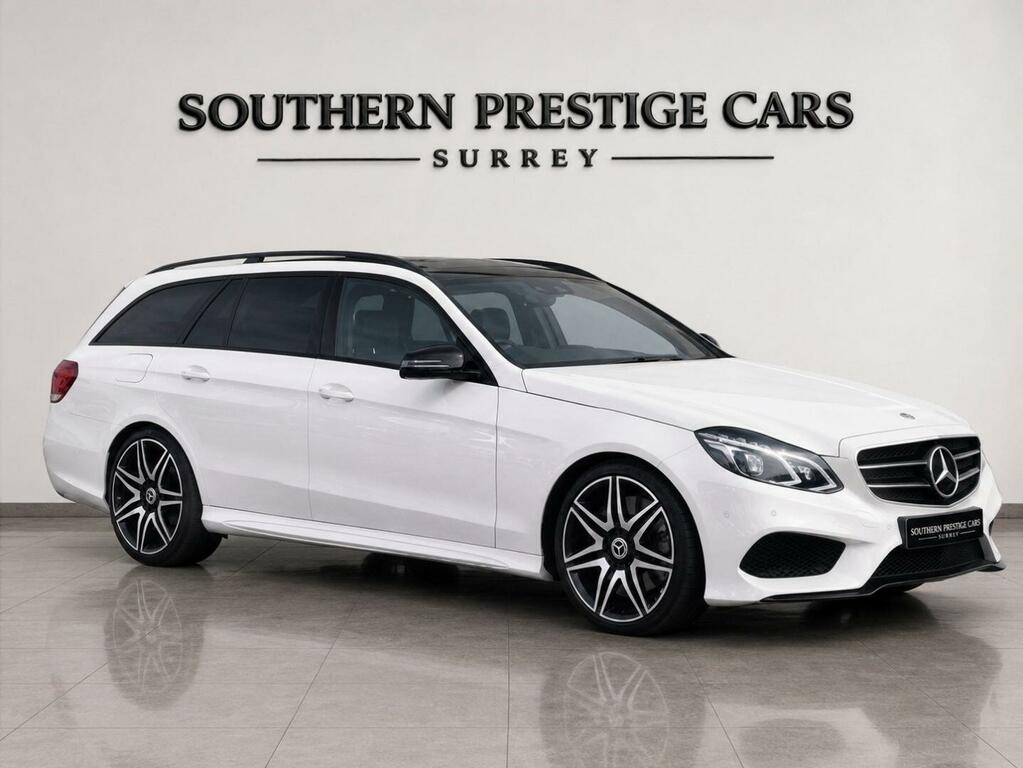 Mercedes-Benz E Class 3.0 E350 V6 Bluetec Amg Night Edition Premium G- White
