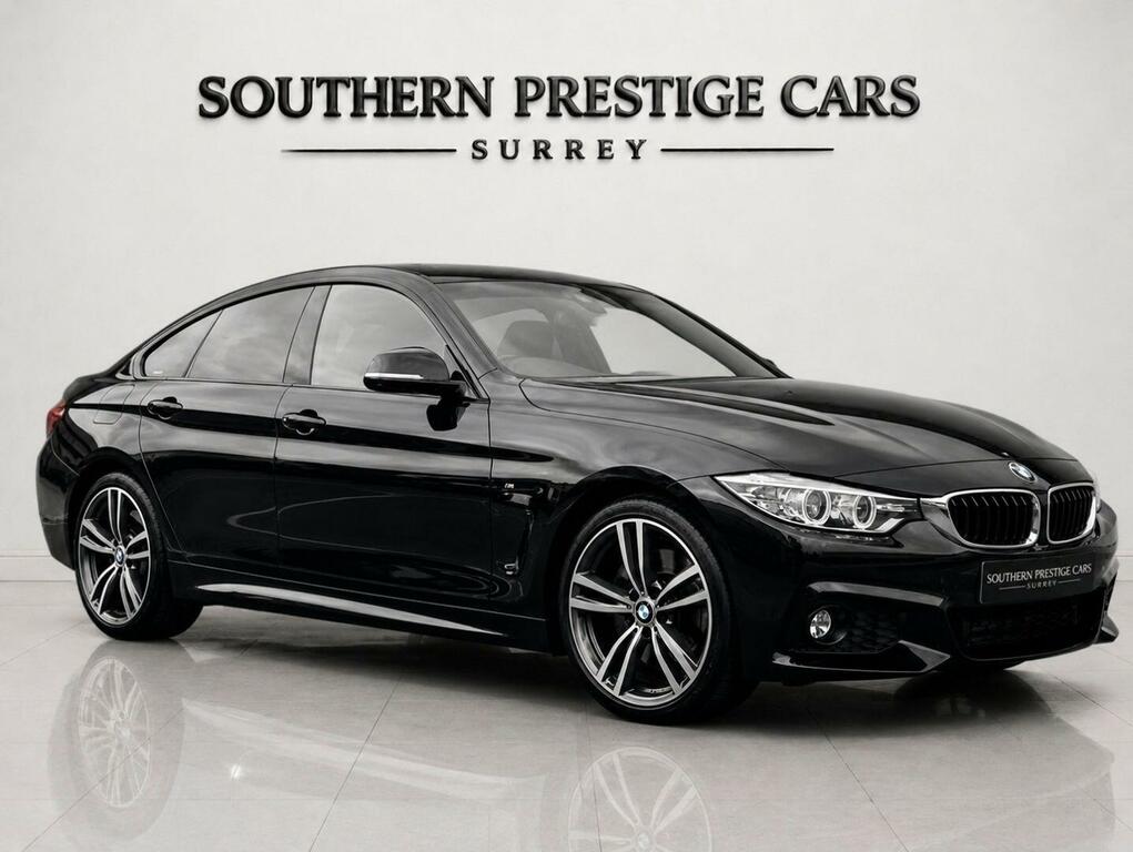 BMW 4 Series Gran Coupe 2.0 420I M Sport Xdrive Euro 6 Ss Black