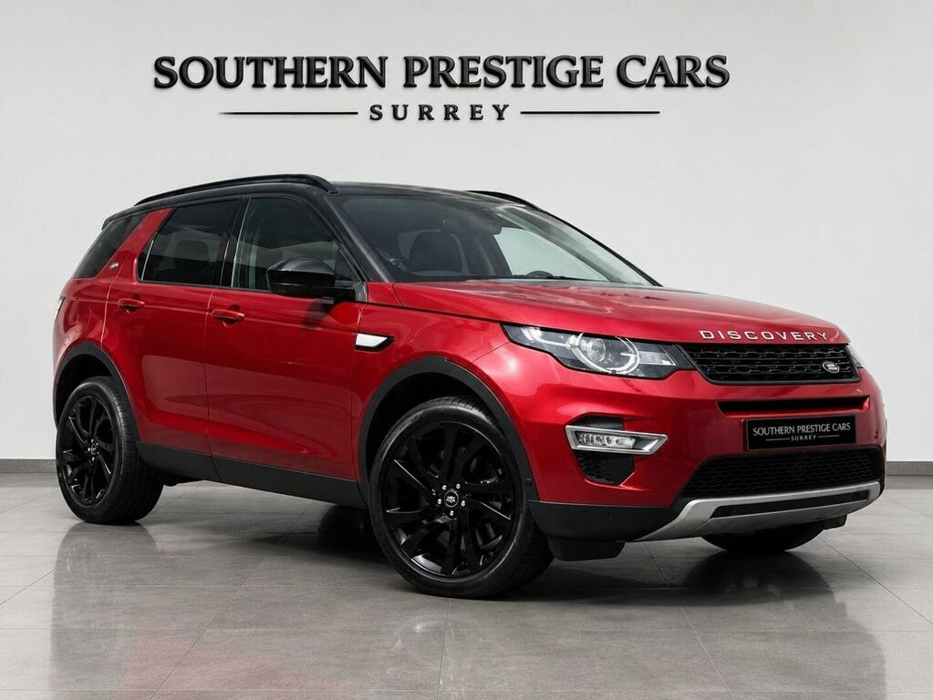 Land Rover Discovery Sport 2.0 Td4 Hse Luxury 4Wd Euro 6 Ss Red