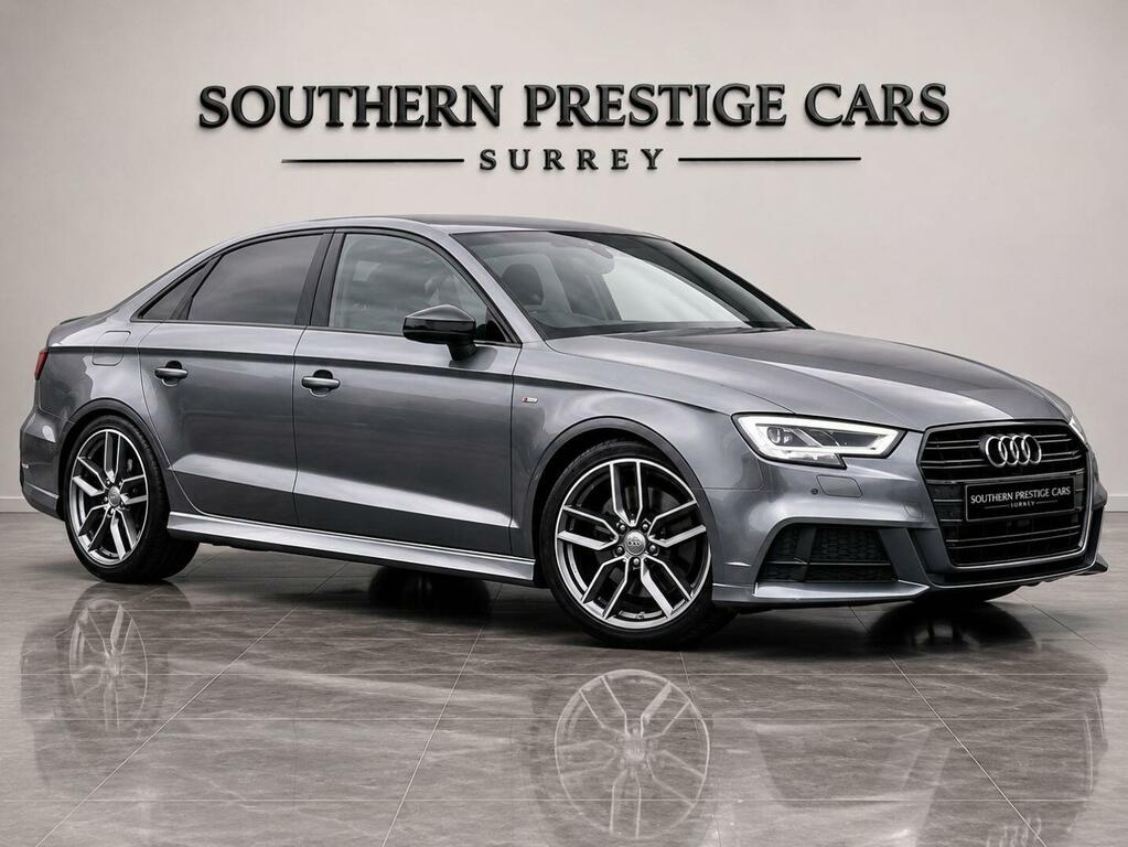 Audi A3 2.0 Tfsi Black Edition S Tronic Quattro Euro 6 S Grey