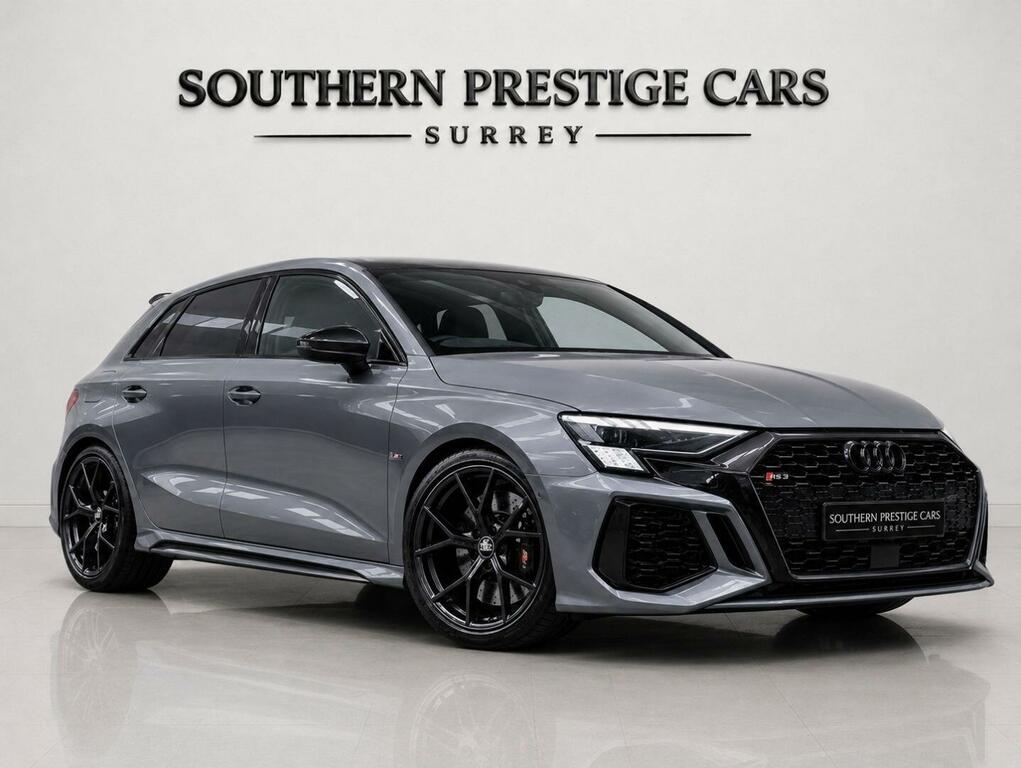 Audi RS3 2.5 Tfsi Carbon Black Sportback S Tronic Quattro E Grey
