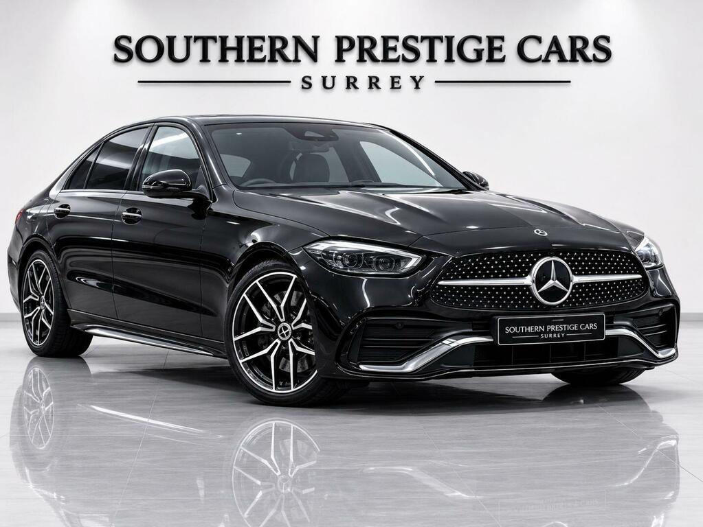 Mercedes-Benz C Class 1.5 C200h Mhev Amg Line Premium G-tronic Euro 6 Black