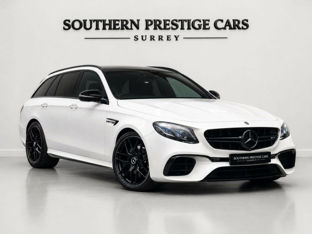 Mercedes-Benz E Class 4.0 E63 V8 Biturbo Amg S Premium Spds Mct 4Matic White