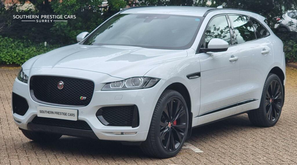 Jaguar F-Pace 3.0 D300 V6 S Awd Euro 6 Ss White #6