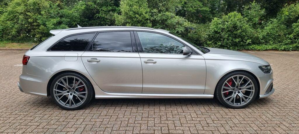 Audi RS6 Avant 4.0 Tfsi V8 Performance Tiptronic Quattro Euro 6 Silver #2