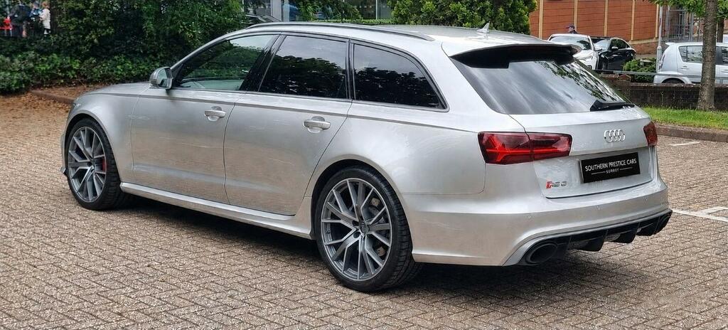 Audi RS6 Avant 4.0 Tfsi V8 Performance Tiptronic Quattro Euro 6 Silver #4
