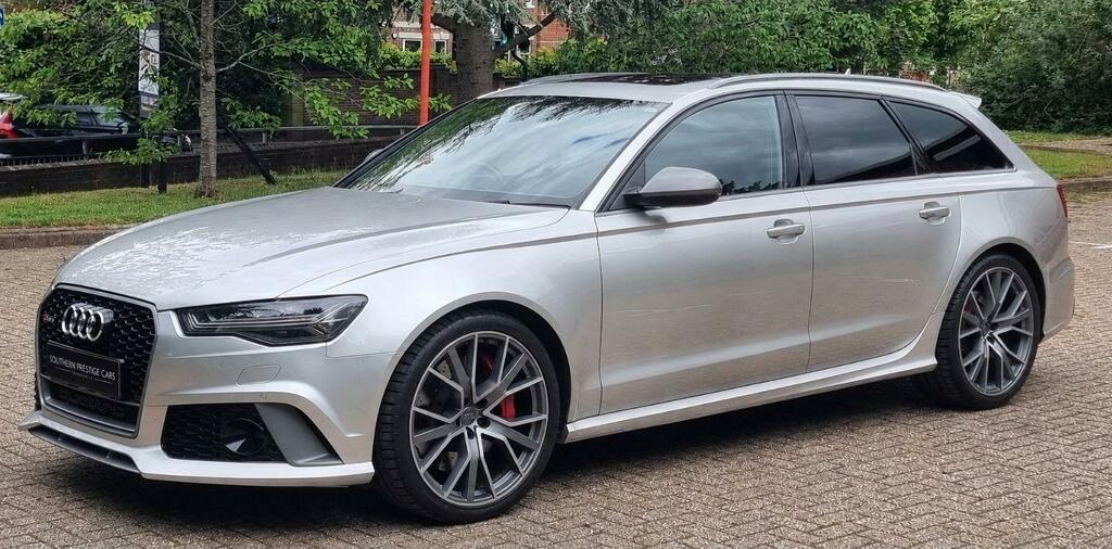 Audi RS6 Avant 4.0 Tfsi V8 Performance Tiptronic Quattro Euro 6 Silver #6
