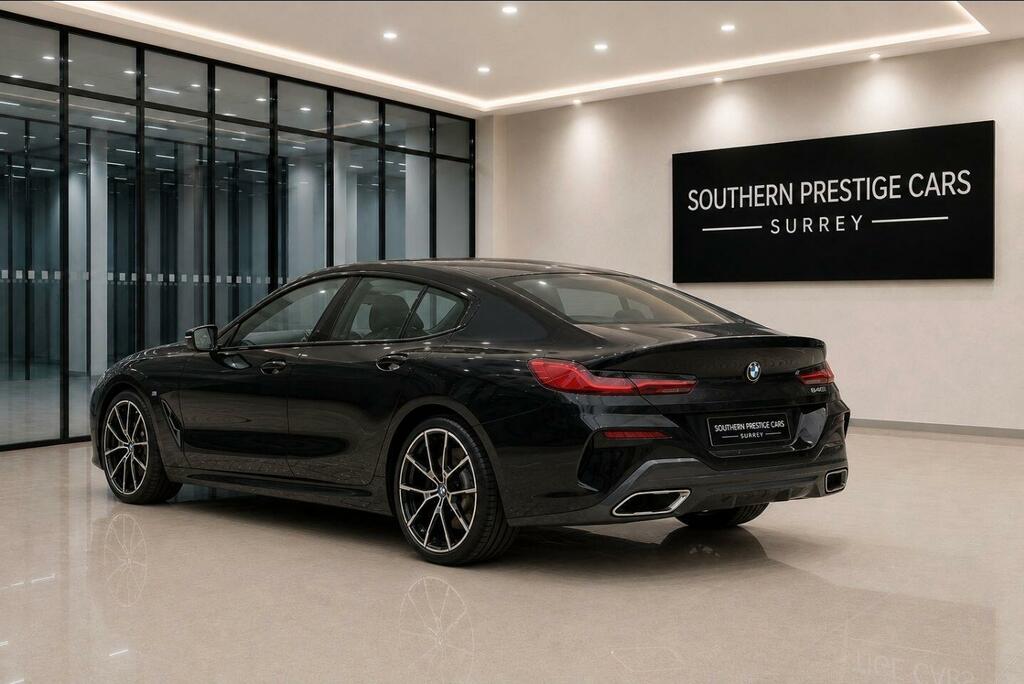 BMW 8 Series Gran Coupe 3.0 840I Steptronic Euro 6 Ss Black #3