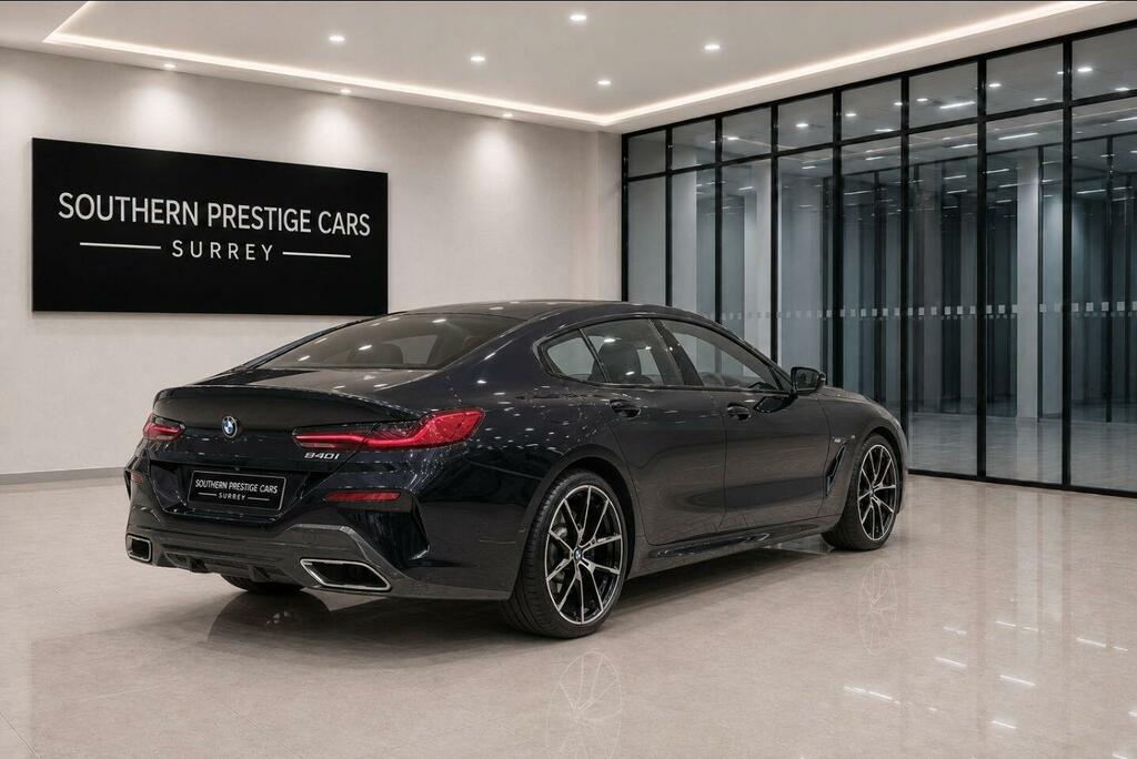 BMW 8 Series Gran Coupe 3.0 840I Steptronic Euro 6 Ss Black #5
