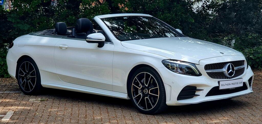 Mercedes-Benz C Class 2.0 C300 Amg Line Premium Cabriolet G-tronic Eu White #6