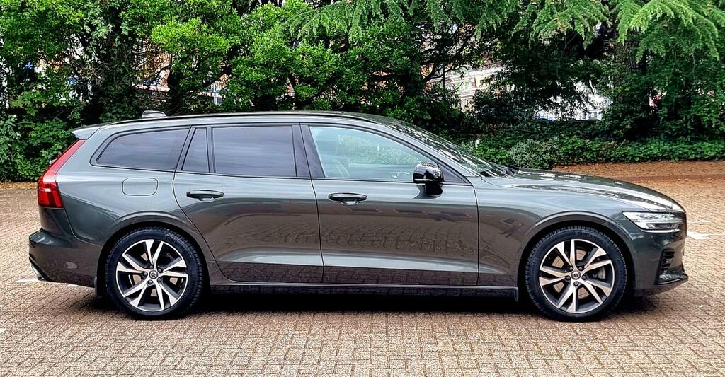 Volvo V60 2.0H T6 Recharge 11.6Kwh R-design Awd Euro 6 Grey #2