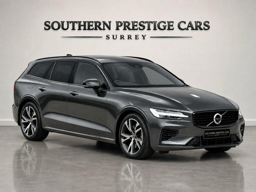 Volvo V60 2.0H T6 Recharge 11.6Kwh R-design Awd Euro 6 Grey