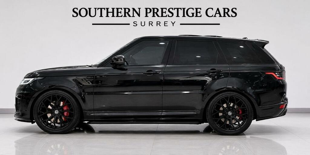 Land Rover Range Rover Sport Svr Black #5