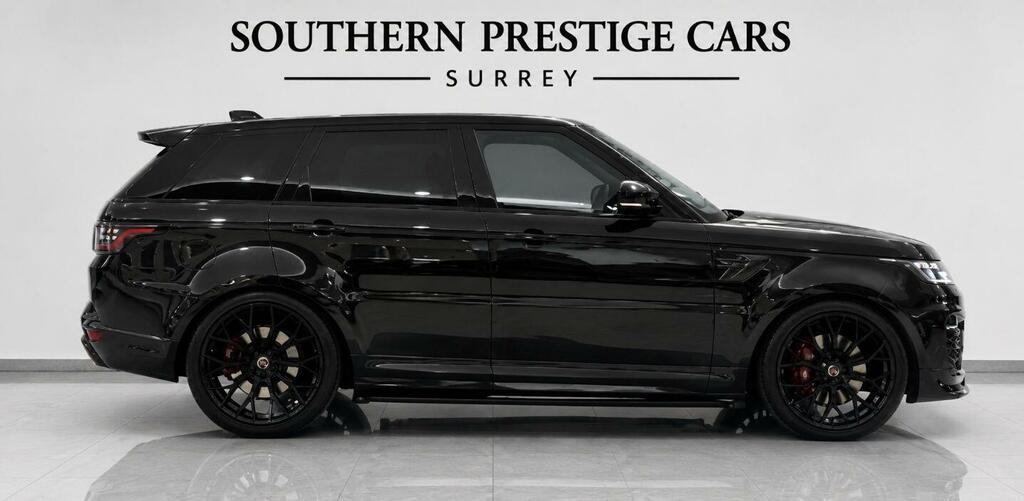 Land Rover Range Rover Sport Svr Black #2
