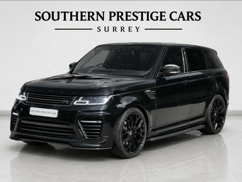 Land Rover Range Rover Sport Svr Black #6