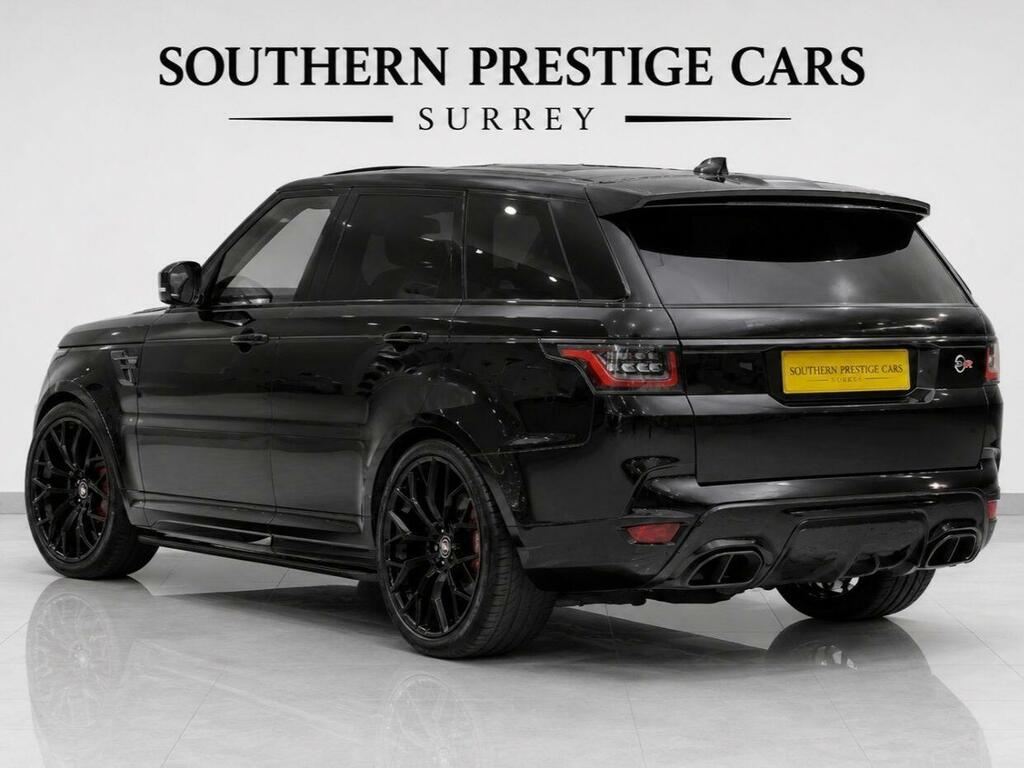 Land Rover Range Rover Sport Svr Black #4
