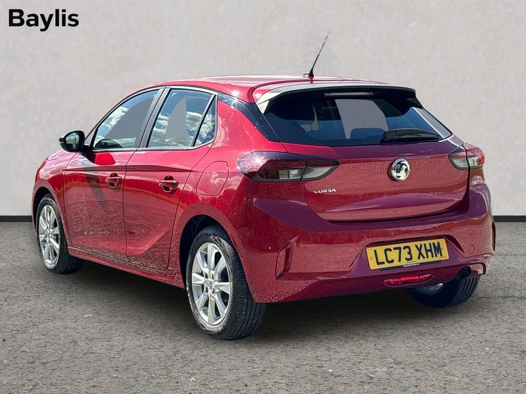 Vauxhall Corsa 1.2 Turbo Design LC73XHM Red #6