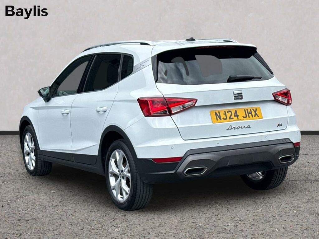 Seat Arona 1.0 Tsi 110 Fr NJ24JHX White #6