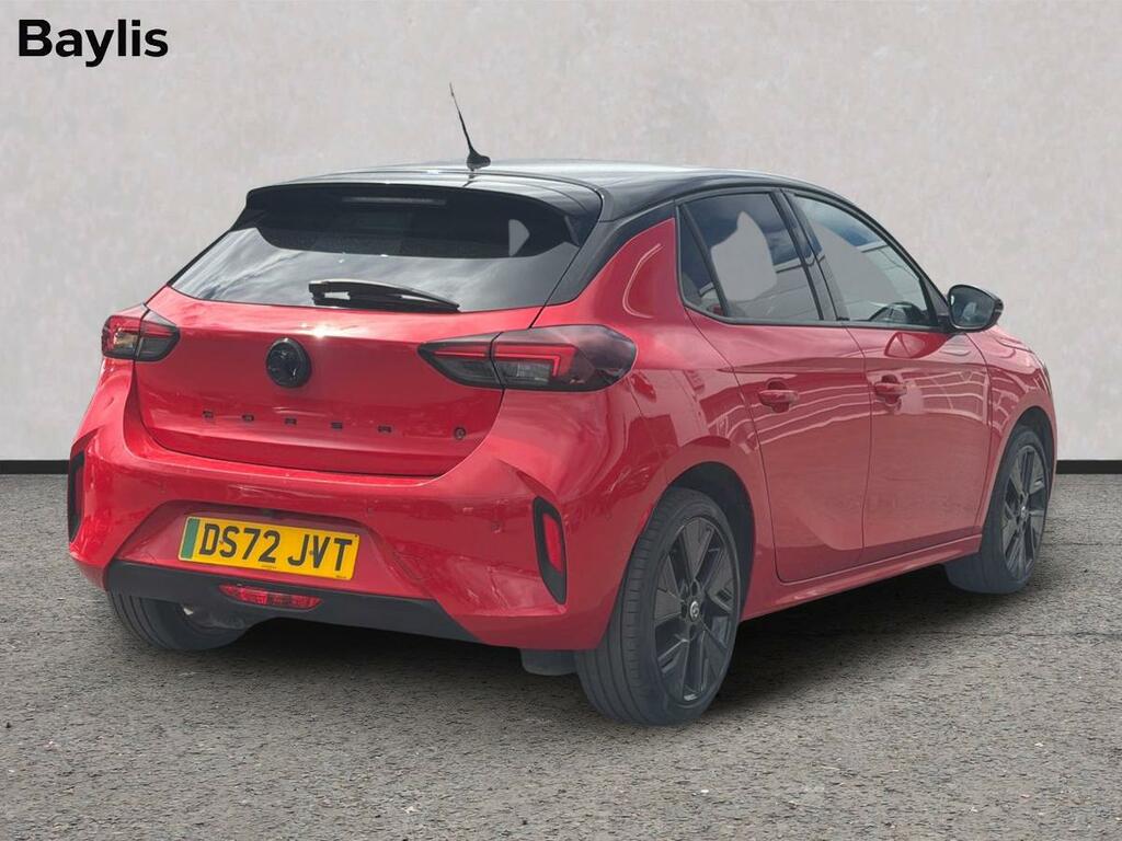 Vauxhall Corsa-e 100Kw Anniversary Edition 50Kwh 11Kwch DS72JXU Red #2
