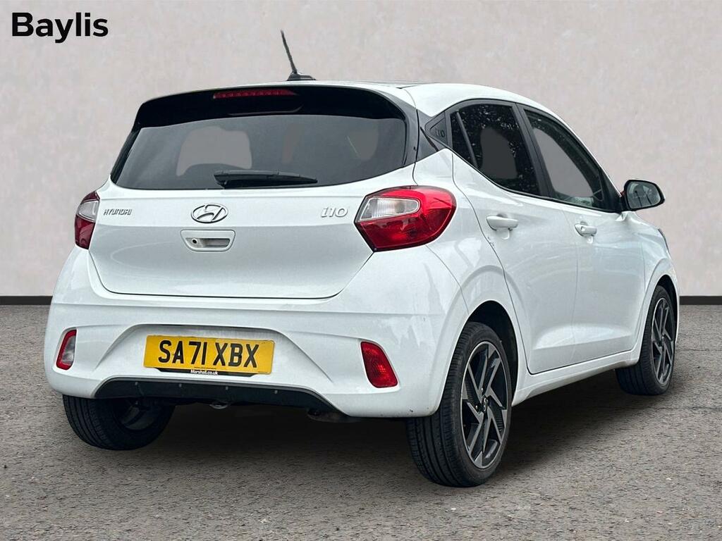 Hyundai I10 1.0 Mpi Premium SA71XBX White #2