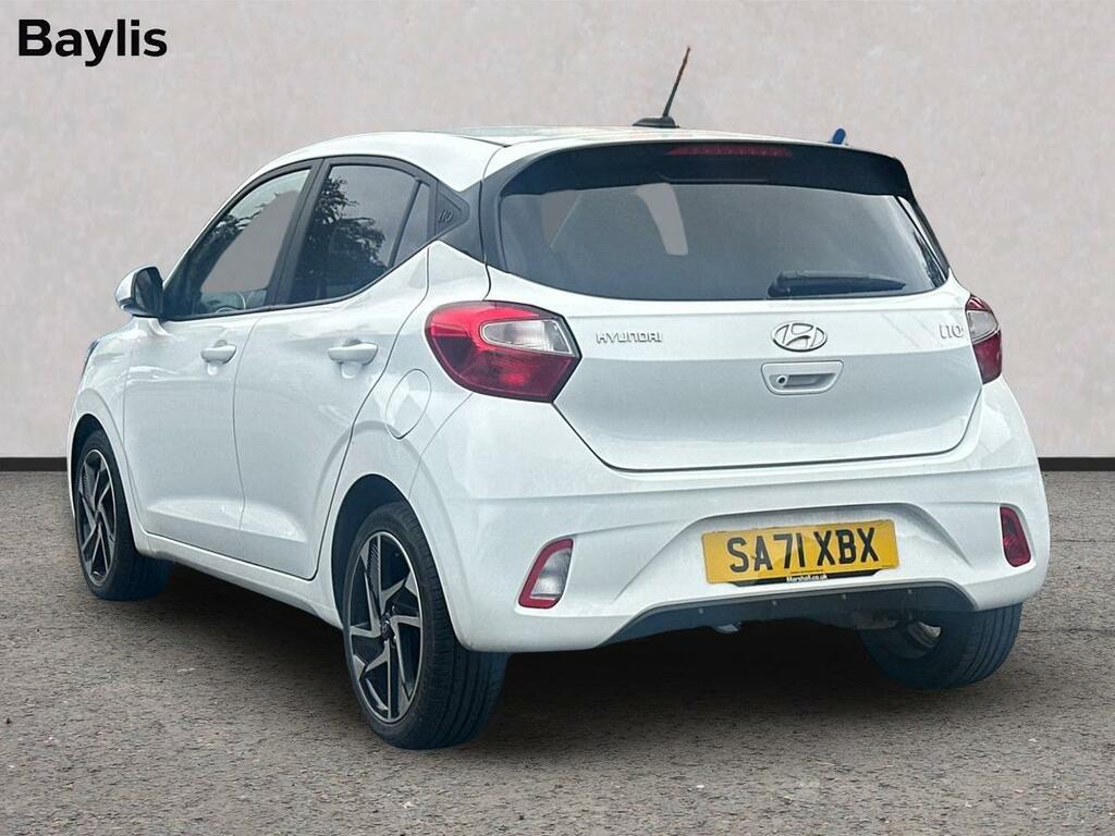 Hyundai I10 1.0 Mpi Premium SA71XBX White #6