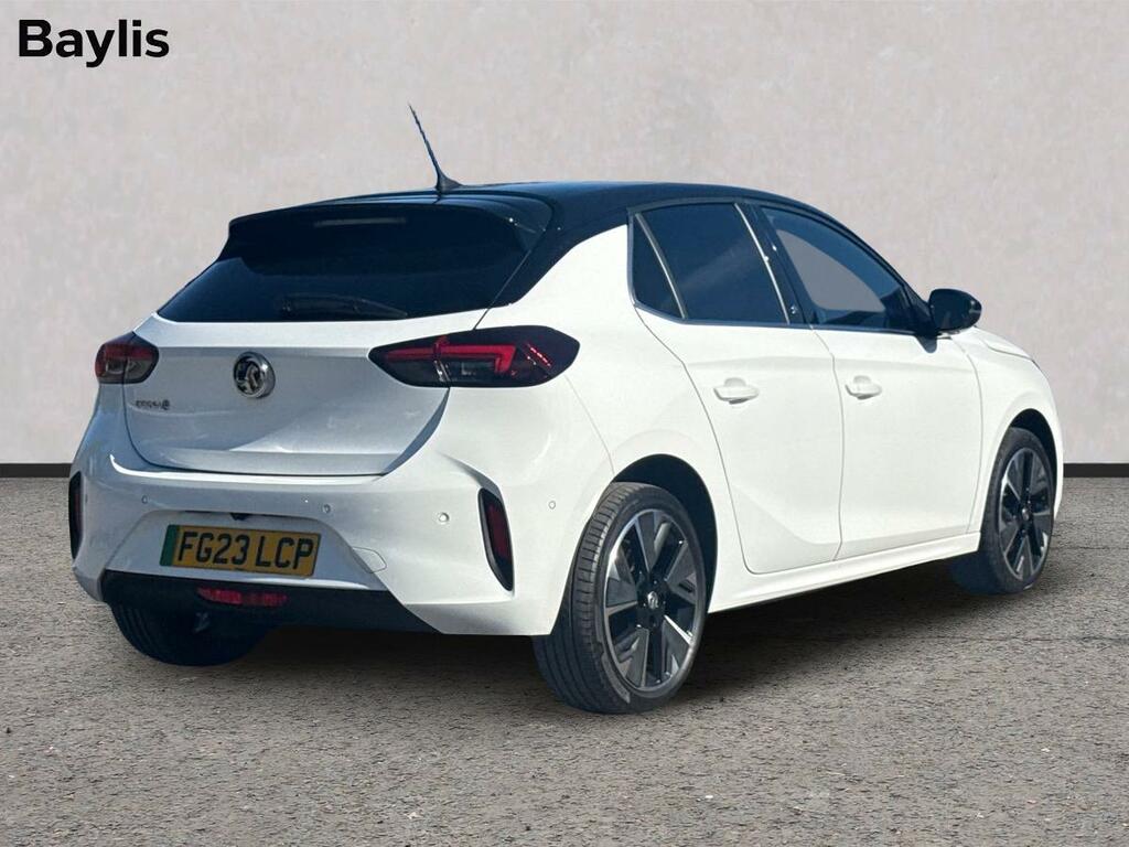 Vauxhall Corsa-e 100Kw Ultimate 50Kwh 11Kwch FG23LCP White #2