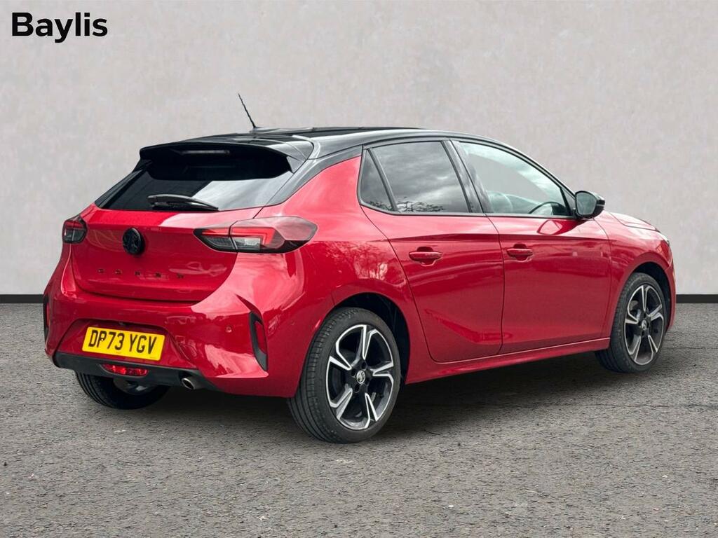 Vauxhall Corsa 1.2 Turbo Gs DP73YGV Red #2