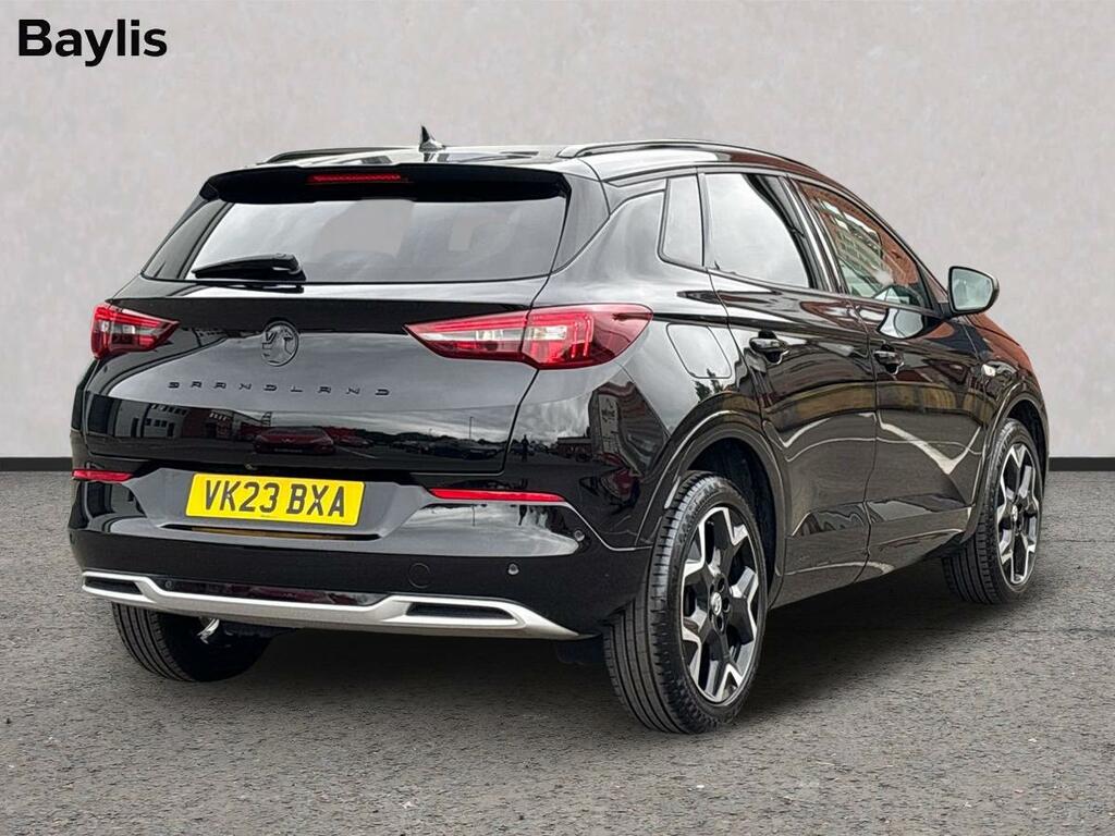 Vauxhall Grandland 1.5 Turbo D Ultimate VK23BXA Black #2