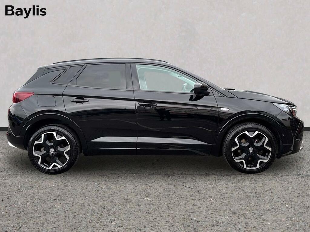 Vauxhall Grandland 1.5 Turbo D Ultimate VK23BXA Black #4