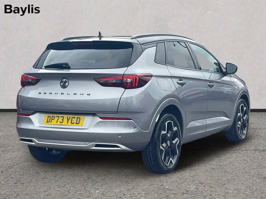 Vauxhall Grandland 1.2 Turbo Ultimate DP73YCD Grey #2
