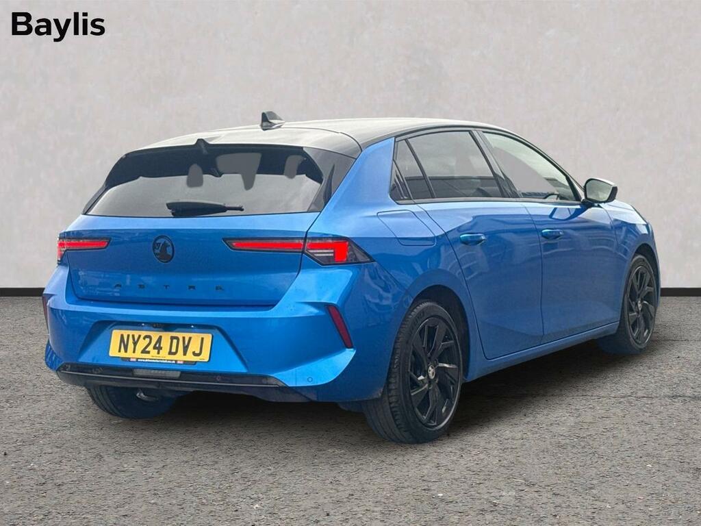 Vauxhall Astra 1.2 Turbo 130 Gs NY24DVJ Blue #2