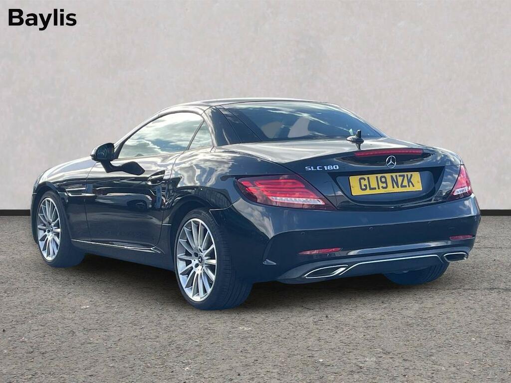 Mercedes-Benz SLC Slc 180 Amg Line 9G-tronic Black #6