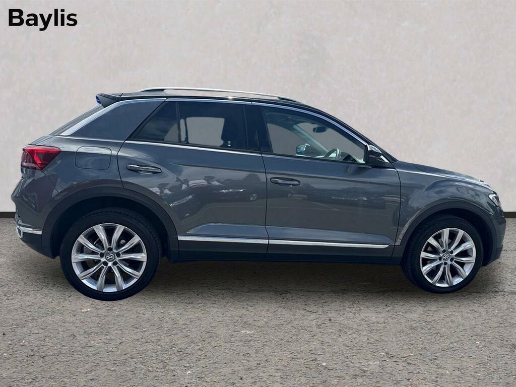 Volkswagen T-Roc 1.5 Tsi Evo Sel BP69AWW Grey #4