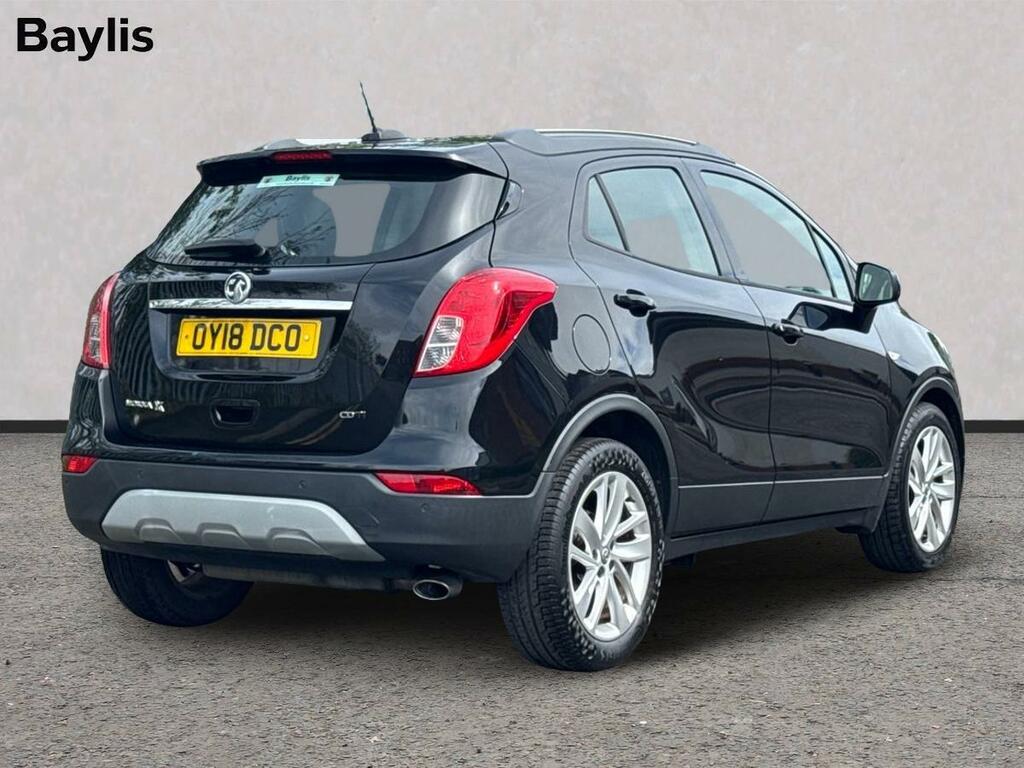 Vauxhall Mokka X 1.4T Ecotec Design Nav OY18DCO Black #2