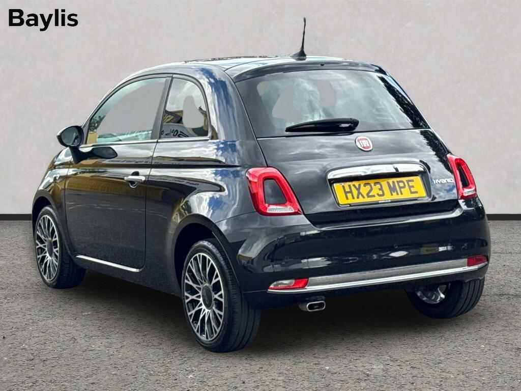Fiat 500 1.0 Mild Hybrid HX23MPE Black #6