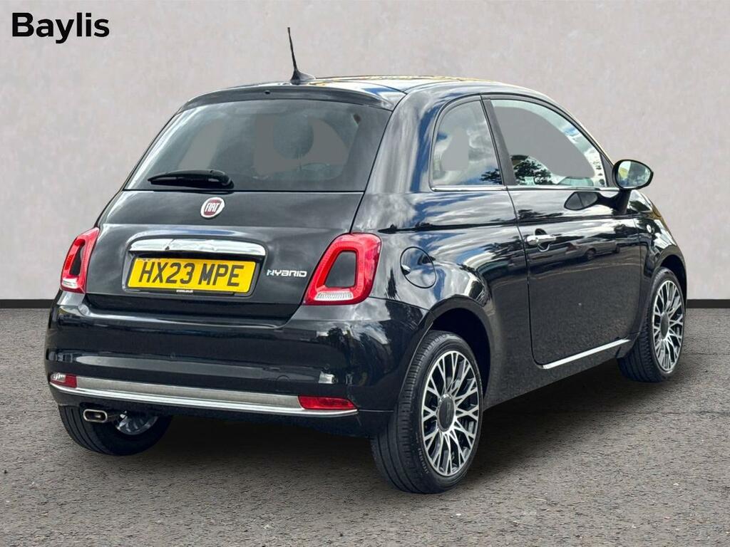 Fiat 500 1.0 Mild Hybrid HX23MPE Black #2