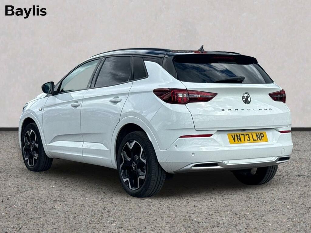 Vauxhall Grandland 1.2 Turbo Ultimate VN73LNP White #6