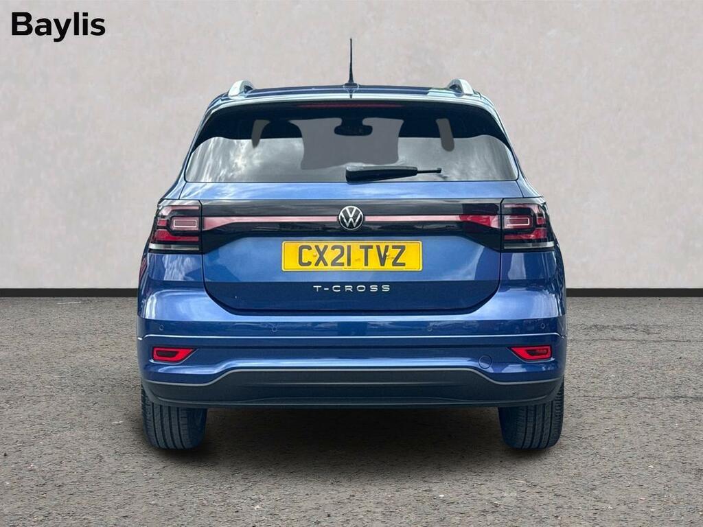 Volkswagen T-Cross 1.5 Tsi Evo R-line Dsg CX21TVZ Blue #5