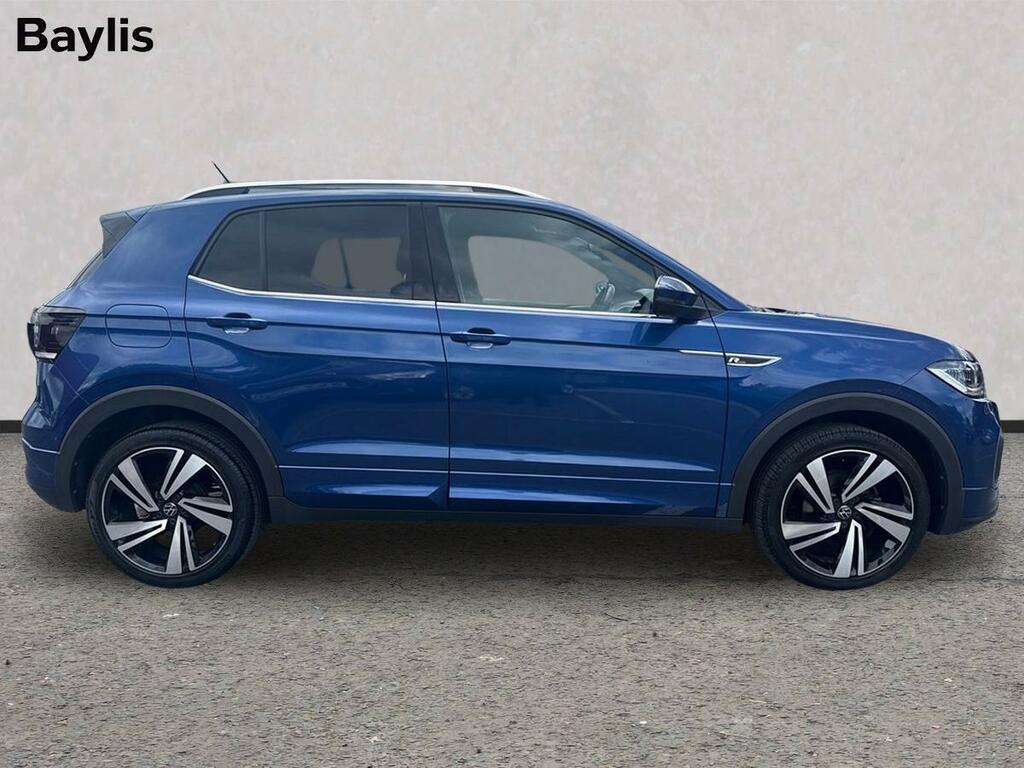 Volkswagen T-Cross 1.5 Tsi Evo R-line Dsg CX21TVZ Blue #4